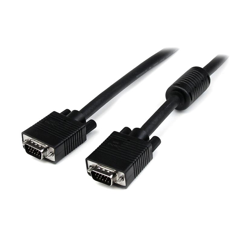 Câble VGA pour moniteur haute résolution coaxial STARTECH, M/M (noir), 35 pi