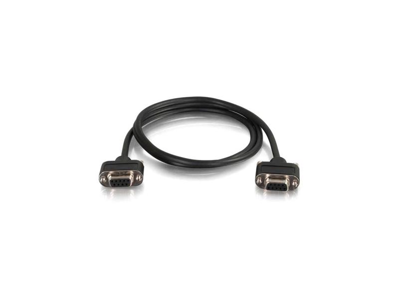 Cables To Go (52175) - Câble de modem nul F-F -- CMG - DB9 - Profil bas - 6 pi