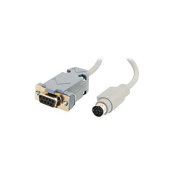 Câble C2G DB9 de 6 pieds, femelle vers mini-DIN 8 broches mâle (25041)