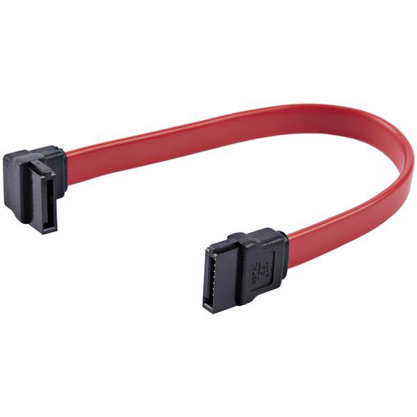 StarTech (SATA6LA1) - Câble Serial ATA SATA vers SATA angle gauche - 6 po
