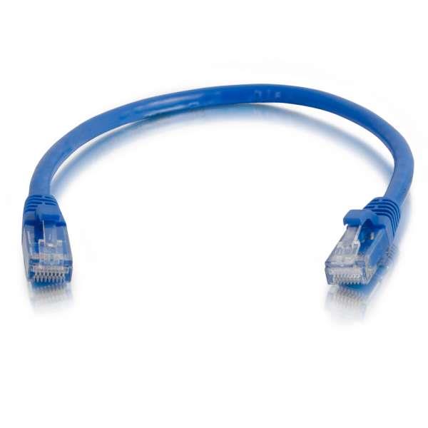 Câble UTP sans accrocs C2G CAT5E - Bleu, 6 pi