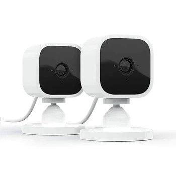 Blink Mini Indoor 2-Pack,Compact HD Smart Security Camera(Open Box)