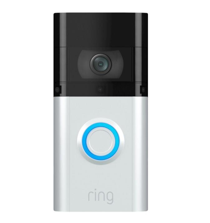 Ring - Sonnette vidéo Wi-Fi 3 Plus