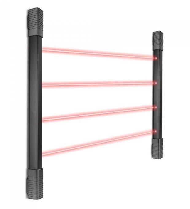 SmanosWireless Multi Beam IR Sensor (BM4200) | -Ideal for placements on fences, balconies or by garage doors | -detect acts of 