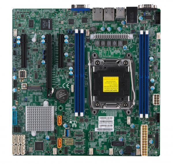 Carte serveur Supermicro X11SRM-VF LGA2066 Xeon W-Family - mATX, pack de vente au détail (MBD-X11SRM-VF-O)
