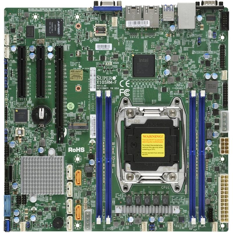 SUPERMICRO Carte mère-(MBD-X10SRM-F-O)