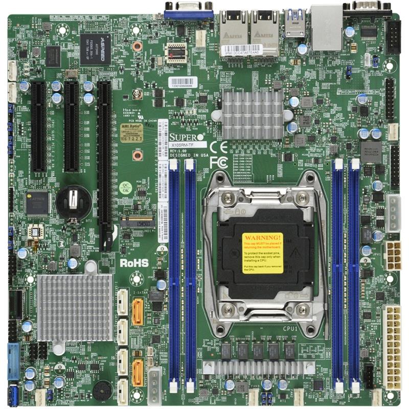 SUPERMICRO X10SRM-TF Server Motherboard -mTAX, Retail Pack