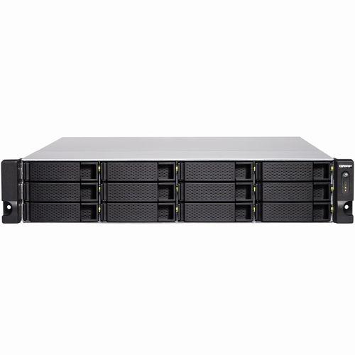 erveur NAS en rack 2U à 12 baies QNAP TS-1277XU-RP-2600 - iSCSI IP-SAN avec alimentation électrique redondante (TS-1277XU-RP...