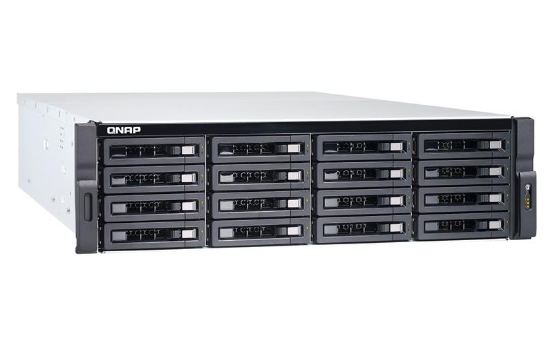 Serveur NAS à montage en rack 3U à 16 baies QNAP TS-1673U-RP - 16 Go - 2x 10GbE SFP+ 4x ports RJ45 Gigabit - Alimentation re...