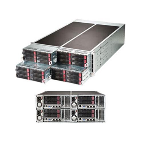 Supermicro SuperServer SYS-F628R3-RTB+ Processeur Intel Xeon E5-2600 v3, DDR3 2400 MHz ; 16 emplacements DIMM - Boîte brune ...