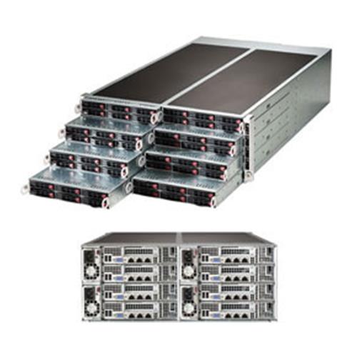 Supermicro SuperServer SYS-F617R2-R72+ Processeur Intel Xeon E5-2600 v3, DDR3 2400 MHz ; 16 emplacements DIMM (SYS-F617R2-R7...