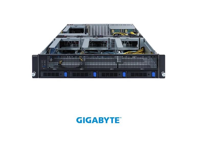 Gigabyte Enterprise G242-P34 Ampere Altra 2U UP ARM solution MP32-AR0, 16 x DIMM DDR4, 4 x 3,5''/2,5 SATA Hot swap HDD (Supp...