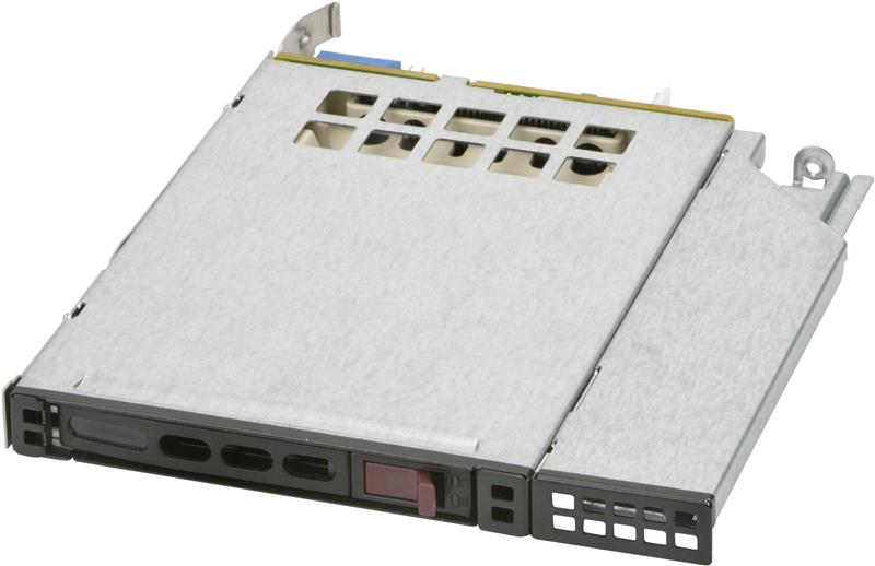 Ensemble de disque Supermicro 12G 2,5" de taille Slim DVD (MCP-220-81506-0N)