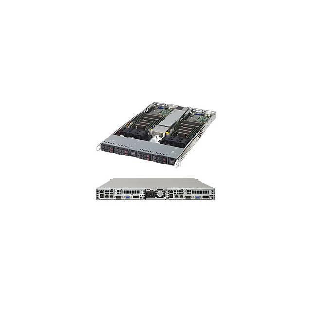 Supermicro - Système Barebone 1028TR-T (SYS-1028TR-T) | 1 uni. version rackable - Jeu de puces Intel C612, 2 Number of Node(...