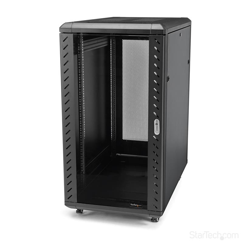StarTech 22U Knock-Down Server Rack Cabinet (RK2236BKF) - This product is heavy/bulky, Vendor Direct Dropship Only, not availab