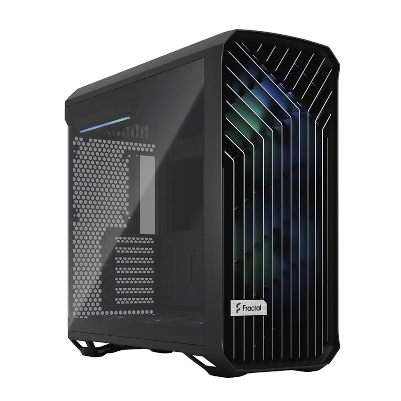 FRACTAL DESIGN Torrent RGB Black E-ATX Tempered Glass Window High-Air