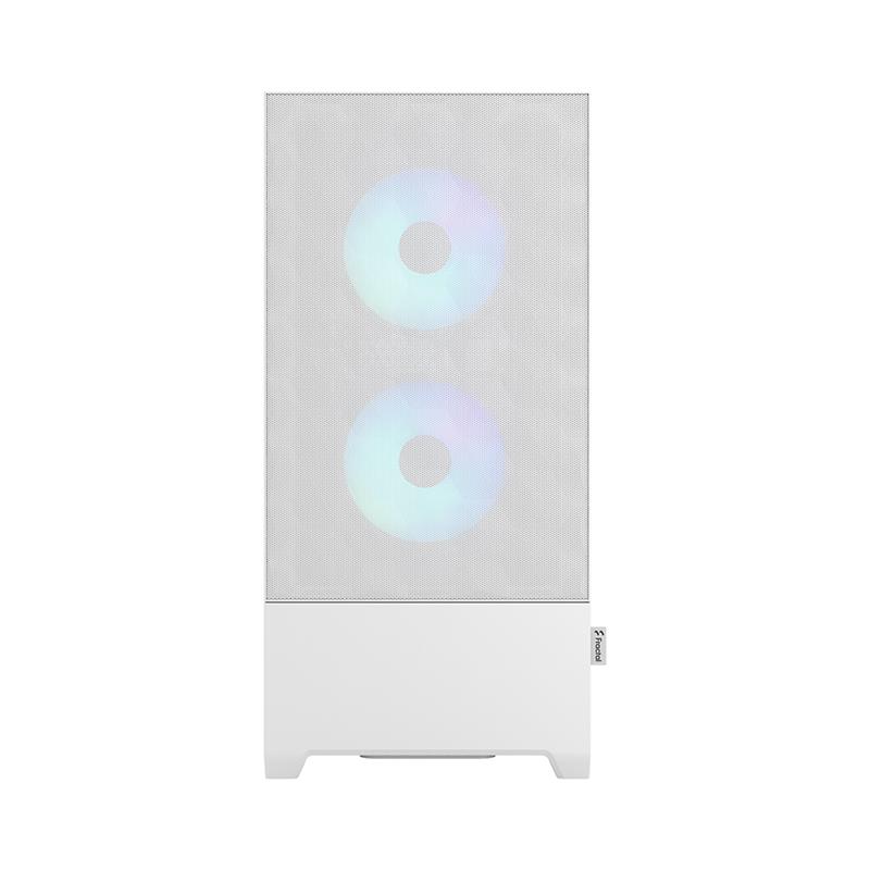 FRACTAL DESIGN Pop Air RGB White TG ATX High-Airflow Clear