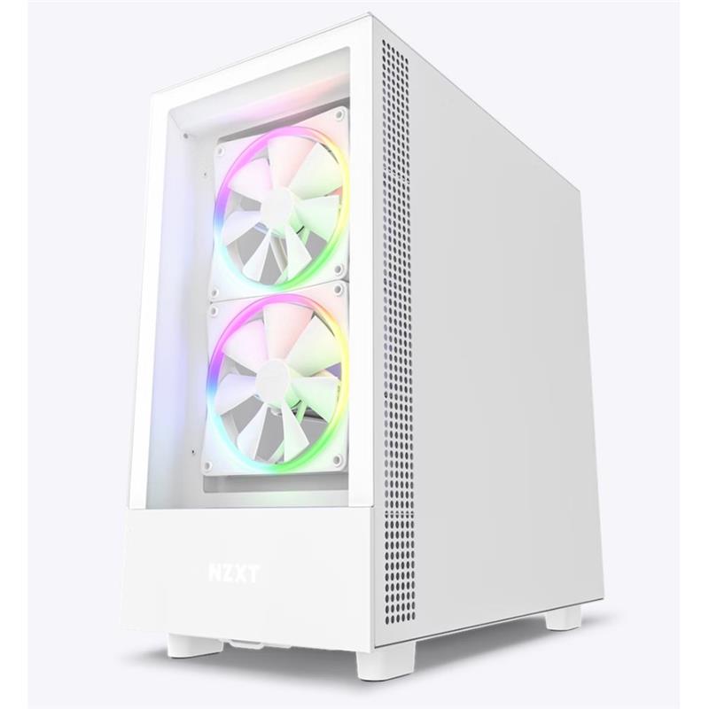 Nzxt H5 Elite Compact Mid-tower ATX case (White/Black) - Canada