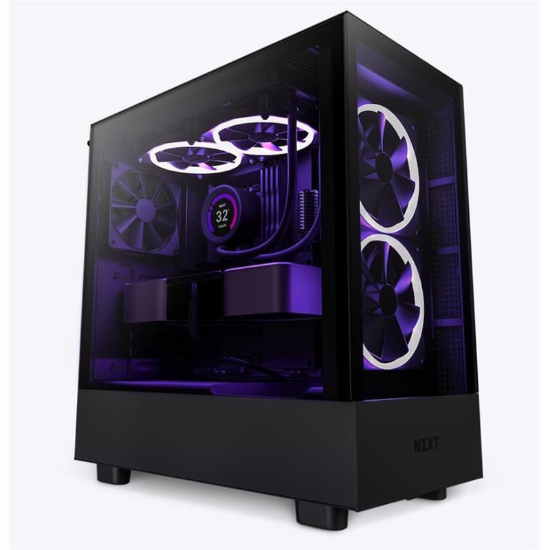 NZXT CC-H51EB-01 Left and Front Mid Tower