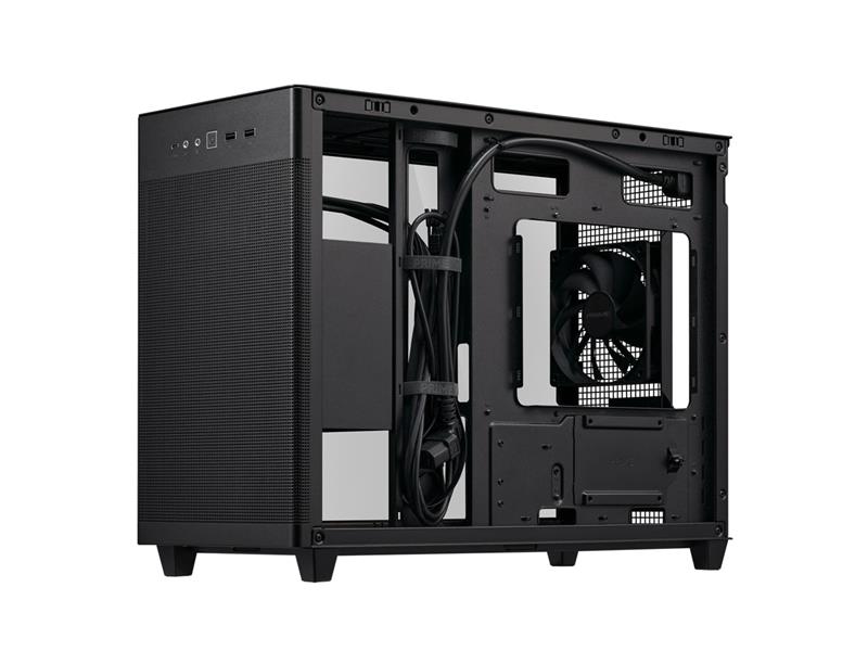 ASUS ASUS Prime AP201 Tempered Glass MicroATX Case Black - Canada