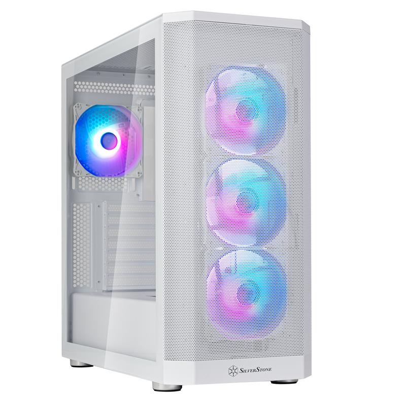 SilverStone FARA 514X Verre Mid Tower Blanc