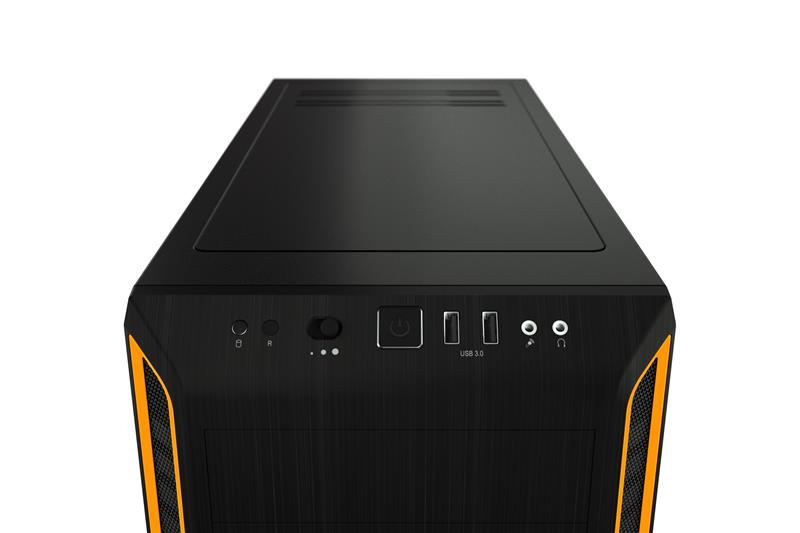 be quiet! PURE BASE 600 Window orange - Canada Computers & Electronics