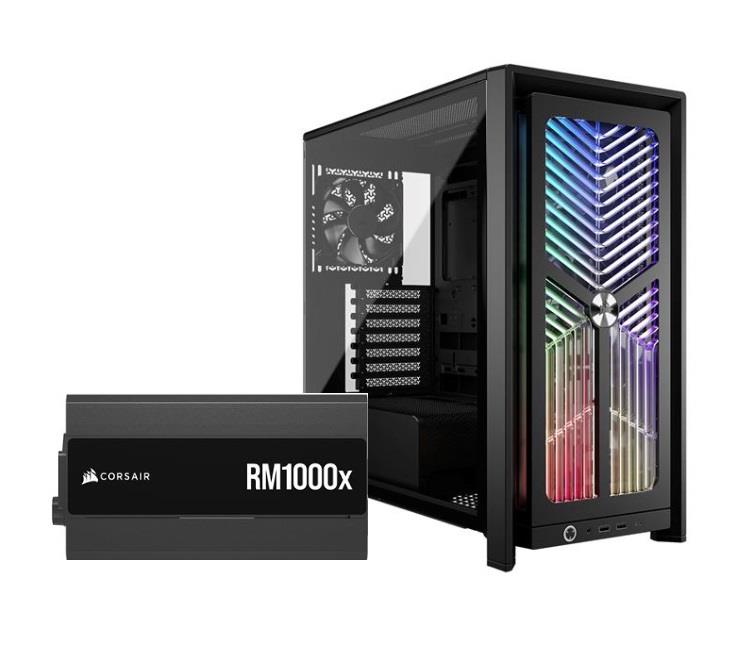 CORSAIR FRAME 4000X RS Case + RM1000x PSU