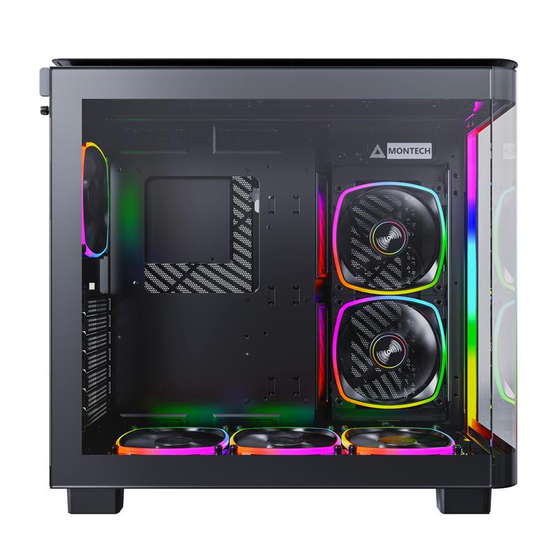 Montech KING 95 PRO Mid Tower ATX Case, Black - Canada Computers