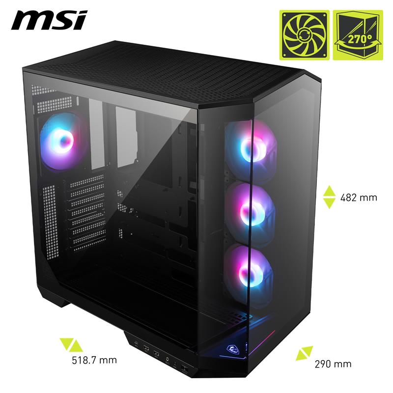 MSI MAG PANO 100R PZ, Black - Canada Computers & Electronics