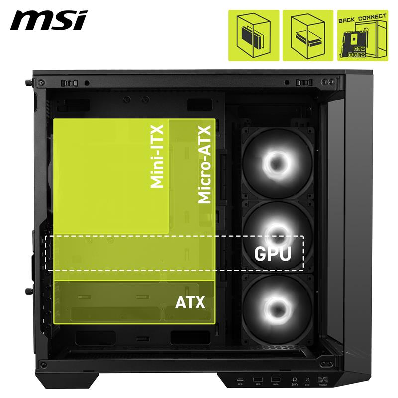 MSI MAG PANO 100R PZ, Black - Canada Computers & Electronics