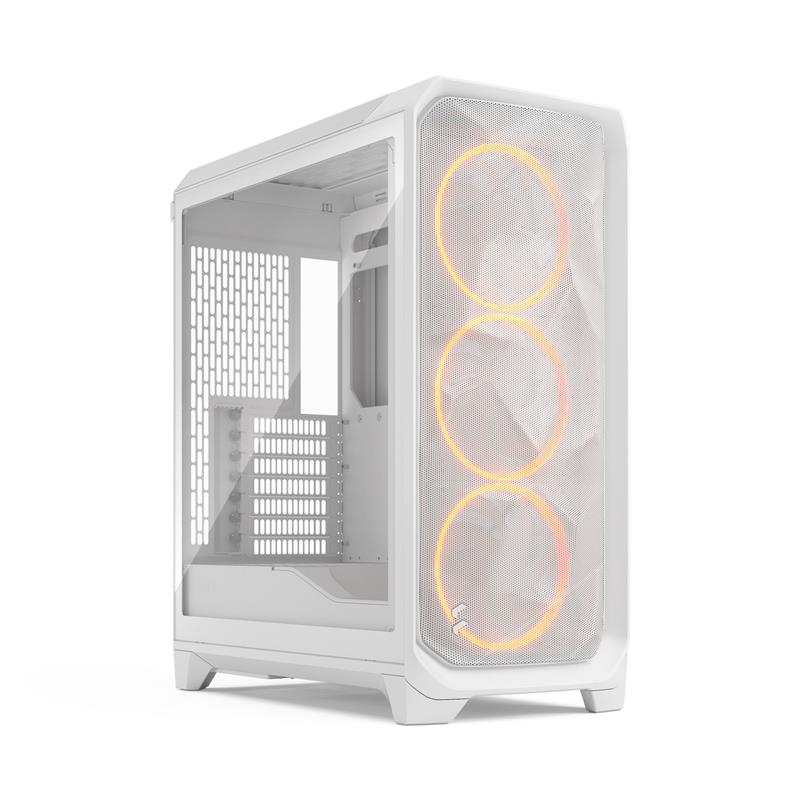 FRACTAL DESIGN Meshify 3 White RGB TG Clear Tint
