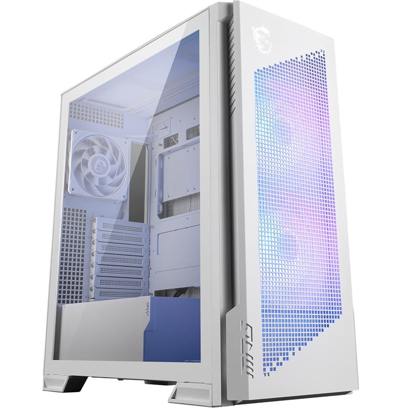 MSI MPG VELOX 300R AIRFLOW PZ WHITE Mid-Tower Case - Canada