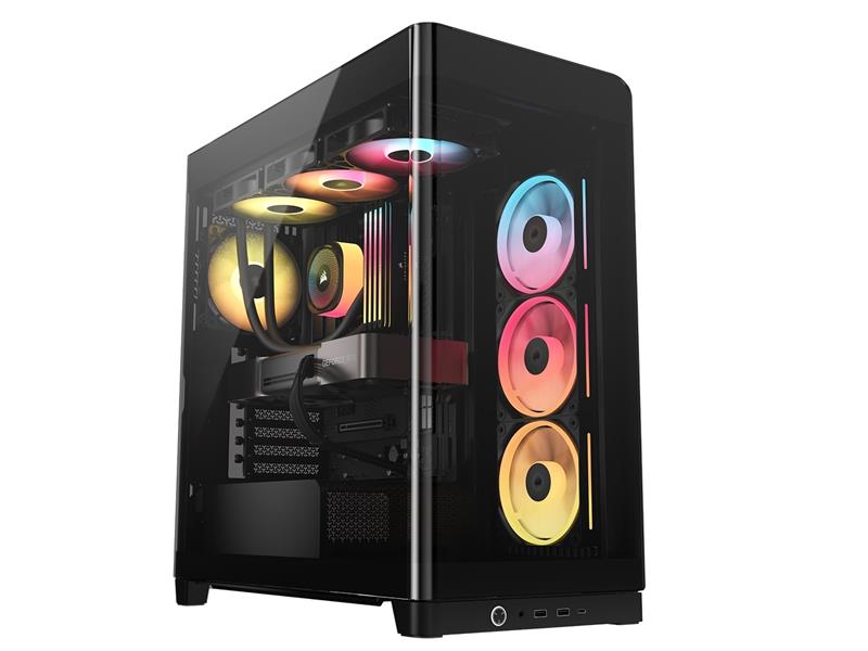 新品CORSAIR FRAME 4500X LX-R RGB ブラック CORSAIR FRAME 4500X LX-R RGB LINK, Black - Canada Computers