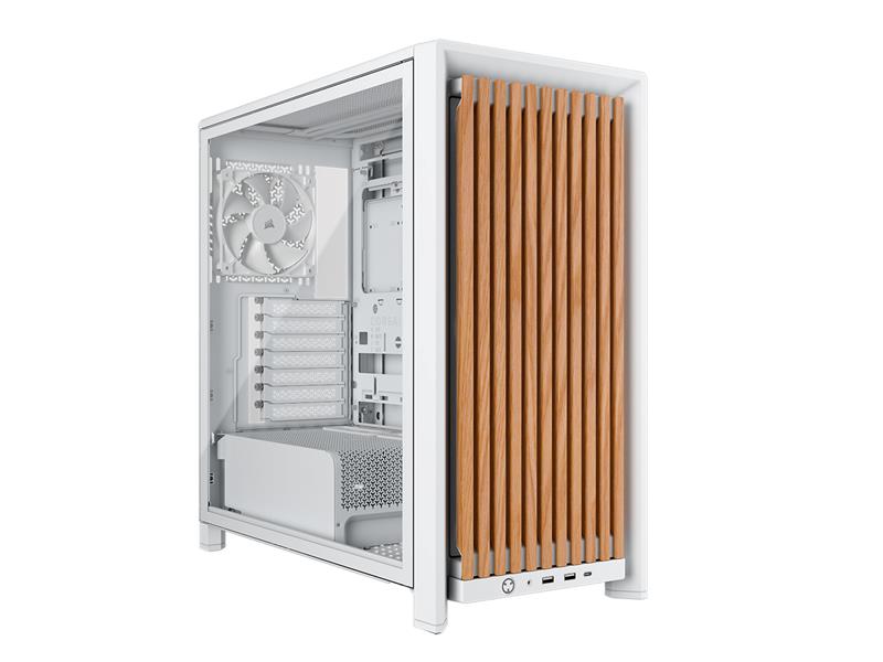 CORSAIR FRAME 4000D WOOD RS White