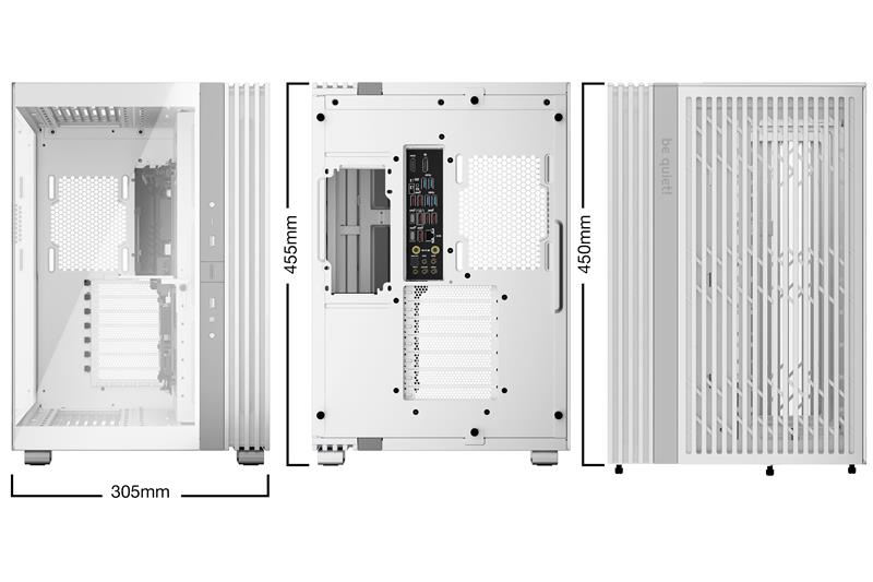 be quiet! Light Base 600 DX White - Canada Computers & Electronics
