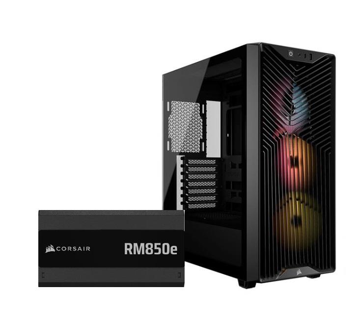 CORSAIR 3200D RS ARGB Case + RM850e PSU
