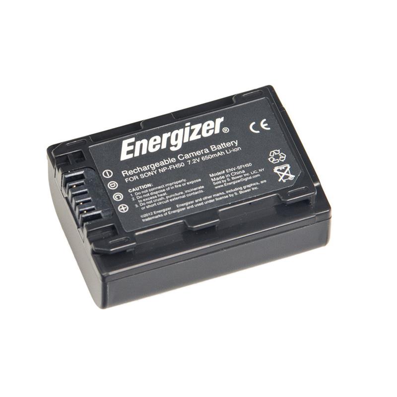 atterie de remplacement rechargeable Li-Ion Energizer ENV-SFH50 pour Sony NP-FH50 | Pour Sony Cybershot HX1, HX200, A390, A2...