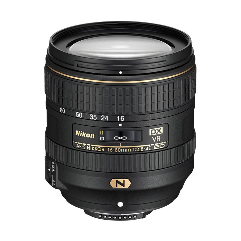 bjectif Nikon AF-S DX NIKKOR 16-80mm f/2.8-4E ED VR | Zoom 5x le plus léger