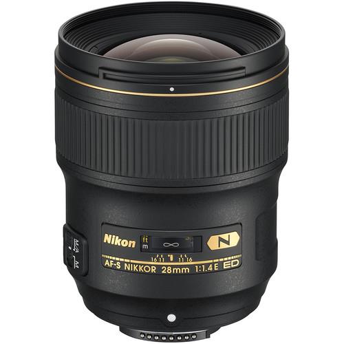 Nikon AF-S FX NIKKOR 28mm f/1.4E ED (20069) | Pre-order only – Available Summer 2017 | Superb 28mm prime lens with fast f/1.4 a