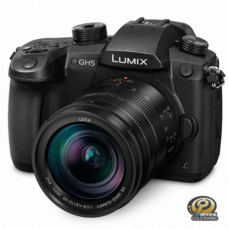 ppareil photo sans miroir Panasonic Lumix GH5 4K avec objectif Leica 12-60 mm f/2,8-4,0 (DCGH5LK