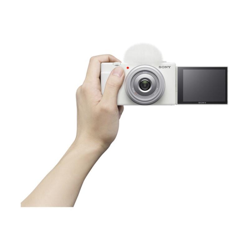 Sony ZV-1F | Digital Camera | 4K / 30 fps (White) - Canada