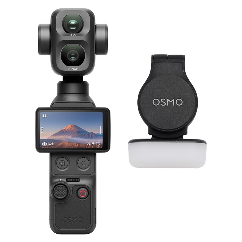 DJI Osmo Pocket 4P, Standard Combo, 3-Axis Stabilized 4K Handheld Came
