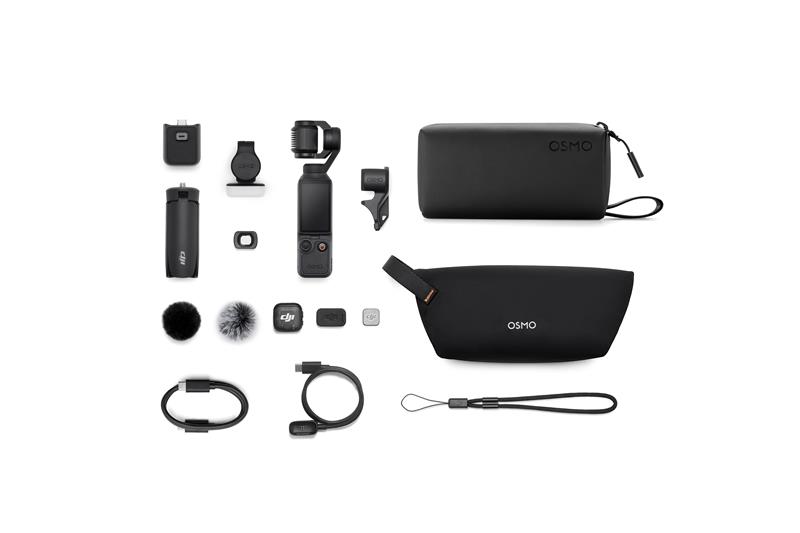 DJI Osmo Pocket 4 Creator Combo 3-Axis Stabilized 4K Handheld Camera