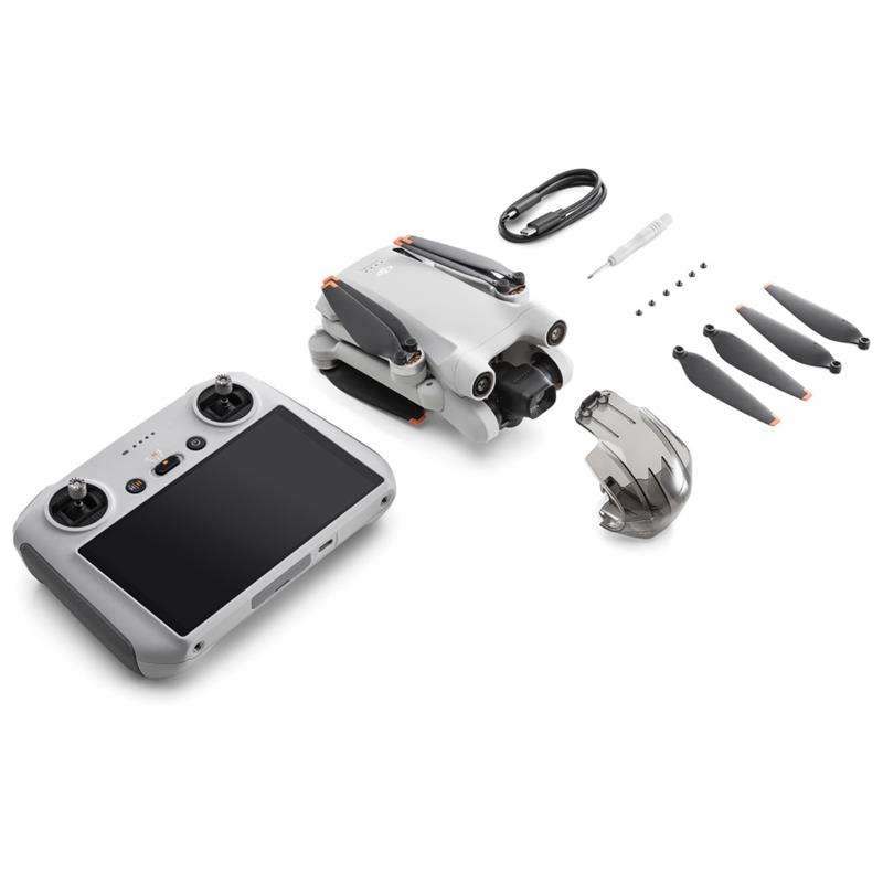 DJI Mini 3 Pro (DJI RC) Drone and Remote Control with Built-in
