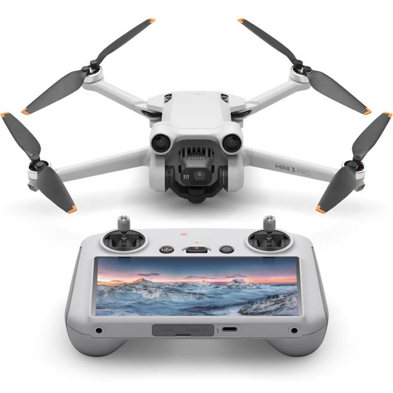 DJI Mini 3 Pro (DJI RC) Drone and Remote Control with Built-in Screen(Open Box)