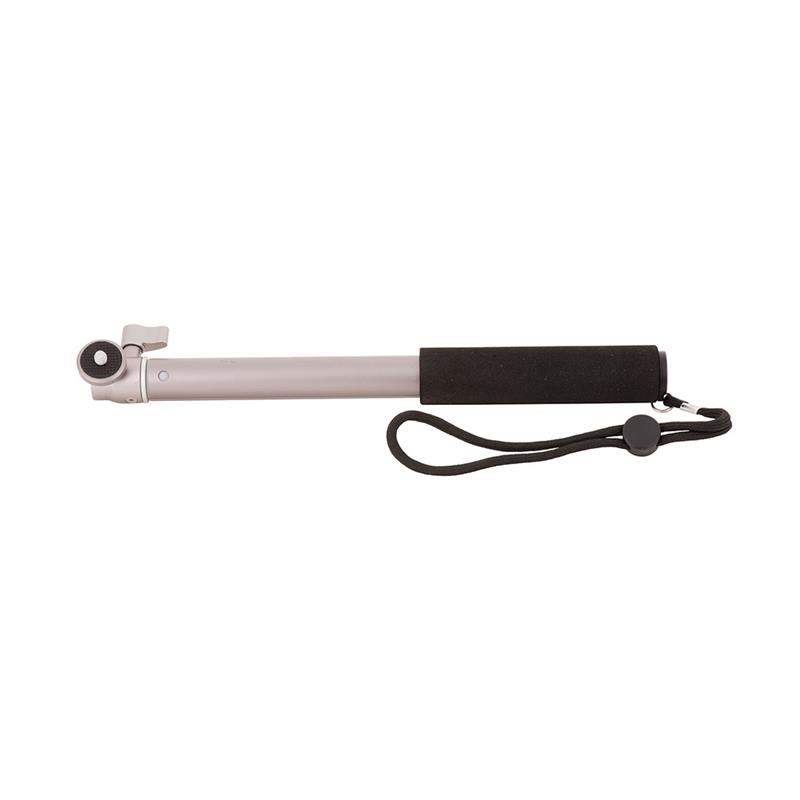 erche à selfie sans fil de la série Bower Xtreme Action (argent) | S^étend de 12 à 37 pouces | Vis pour appareil photo 1/4"-...