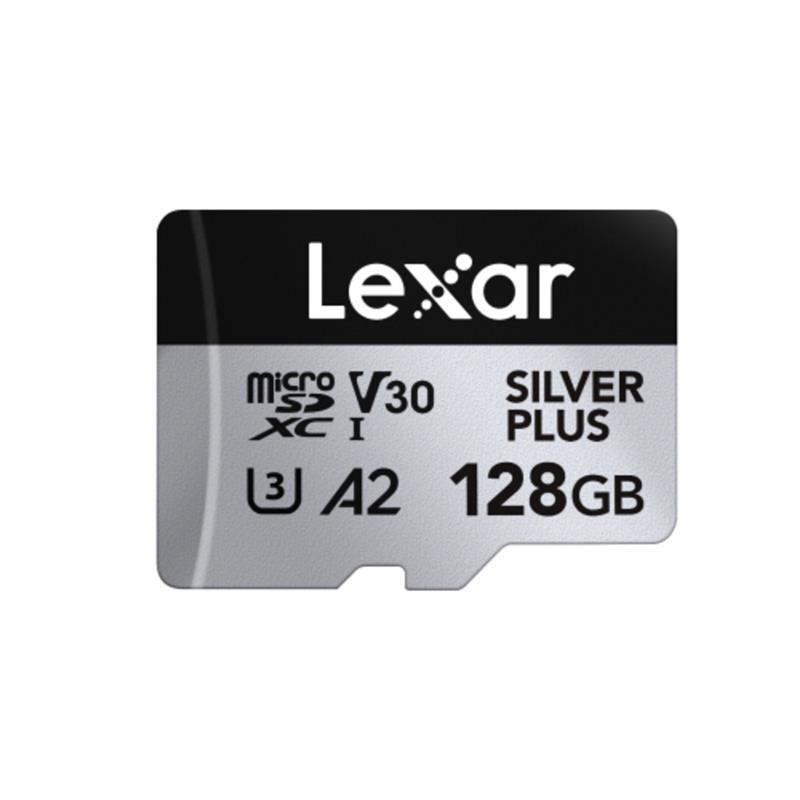 Lexar Professional SILVER PLUS 128 Go microSDXC UHS-I U3 A2 V30