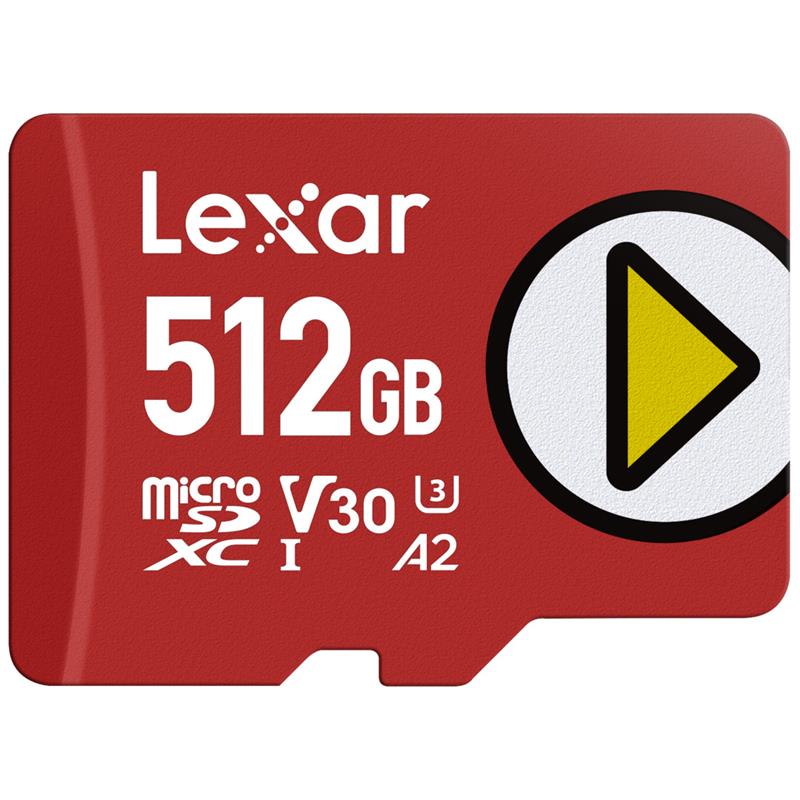 Lexar PLAY Gen 2 512 Go microSDXC UHS-I U3 A2 V30