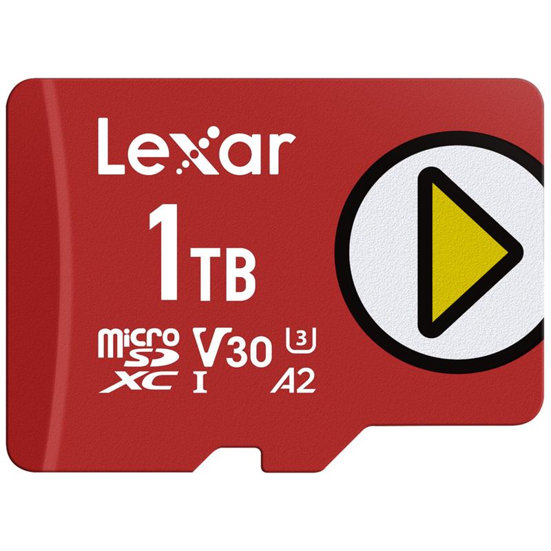 Lexar PLAY Gen 2 1TB microSDXC UHS-I U3 A2 V30