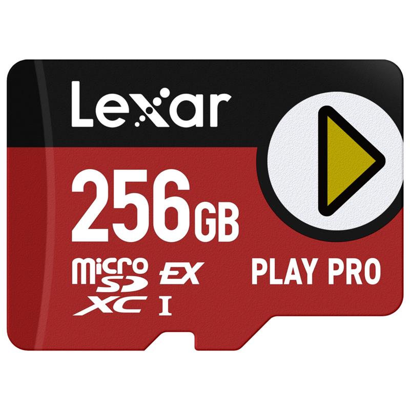 Lexar PLAY PRO 256GB microSDXC EX U3 V30